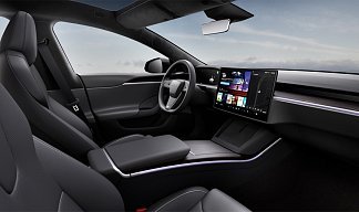 Tesla Model S Long Range черного цвета 2025 года на 21 колёсах фото 5