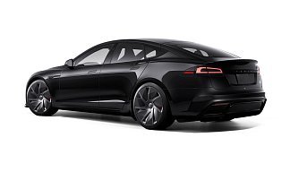 Tesla Model S Plaid черного цвета 2025 года на 21 колёсах фото 3