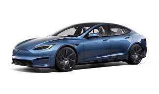 Tesla Model S Long Range голубого цвета 2025 года фото 1