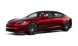 Tesla Model S Long Range красного цвета 2025 года фото 1