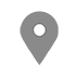 teardrop icon with black dot in middle