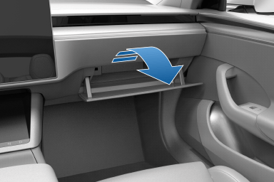 Открытый бардачок