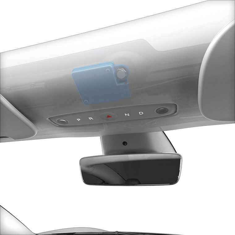 Вид изнутри на радар в салоне