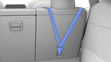 Ремень с крюком на точке крепления