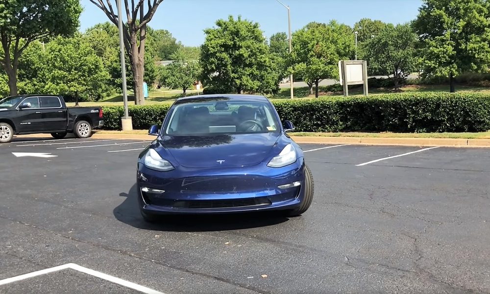 Тест обновлённой версии улучшенного Summon на Model 3 [видео]