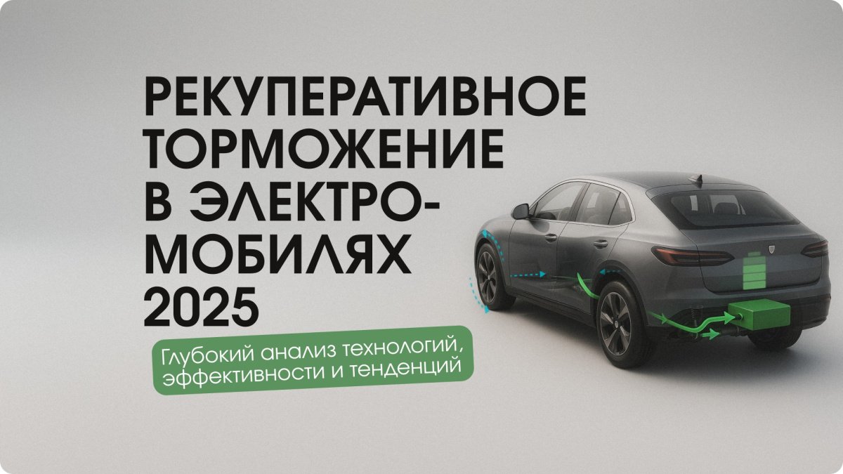 Все о рекуперации в электрокарах