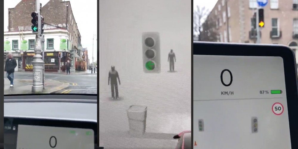 Автопилот Tesla получает больше детализации для городского движения