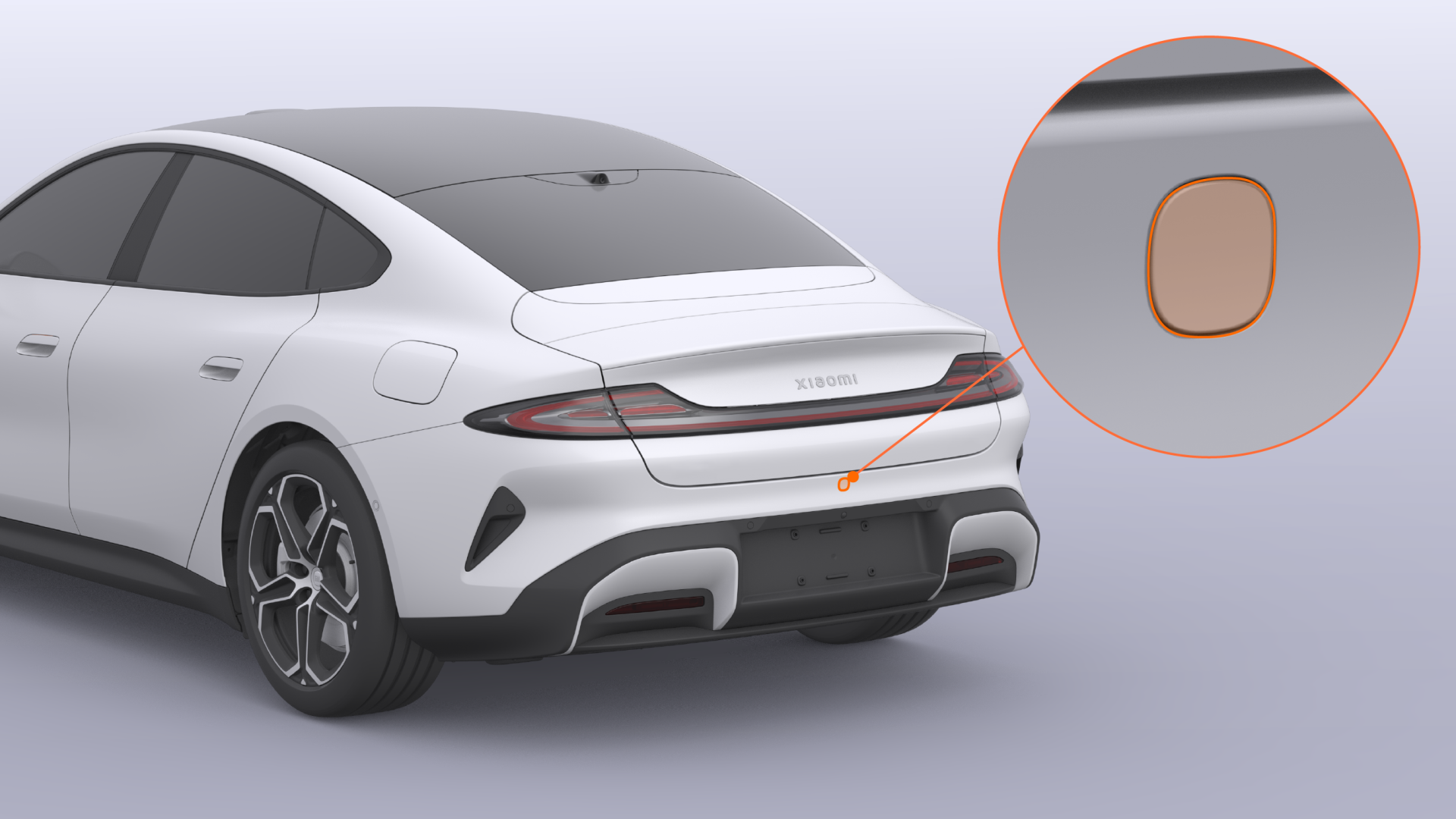 Багажник Xiaomi SU7