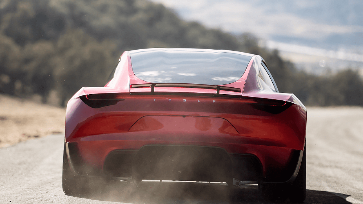 Ракетные ускорители Tesla Roadster будут спрятаны за задним номером