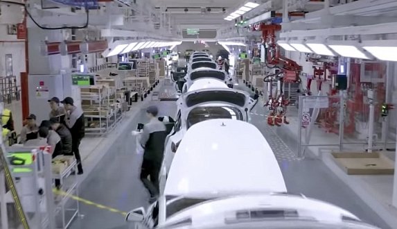 Пост в блоге «Видео — внутри Tesla Gigafactory 3 в Шанхае | Блог Moscow Tesla Club»