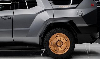 Rezvani Vengeance синего цвета 2024 года на 22 колёсах фото 5