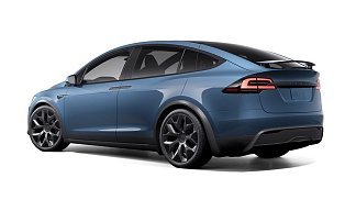 Tesla Model X Long Range голубого цвета 2025 года на 22 колёсах фото 3