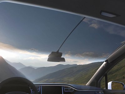 Фото Стекло лобовое Model X (для авто с автопилотом 2.0 и выше)