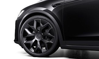 Tesla Model X Long Range черного цвета 2025 года на 22 колёсах фото 4