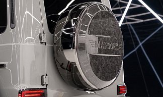 Mercedes-Benz G-Class G 63 AMG® Mansory 4MATIC® 9-Speed Automatic V8 серебристого цвета 2025 года на 24 колёсах фото 5