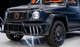 Mercedes-Benz Type G 580 E Mansory Tuning черного цвета 2025 года на 20 колёсах фото 2