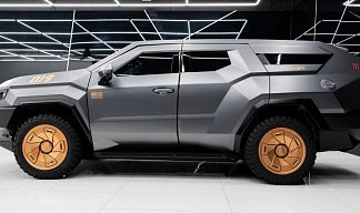 Rezvani Vengeance синего цвета 2024 года на 22 колёсах фото 3