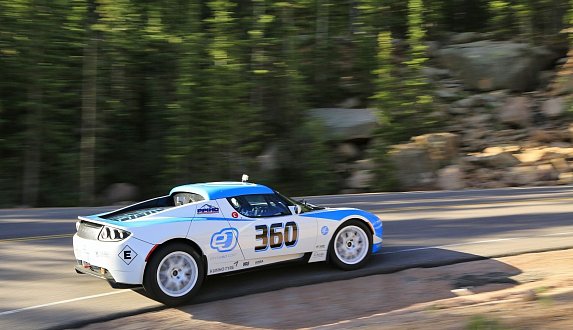 Пост в блоге «Tesla Model S примет участие в юбилейной гонке на Pikes Peak | Блог Moscow Tesla Club»