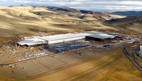 Пост в блоге «С августа 2016 г. площадь Gigafactory увеличилась вдвое [фото] | Блог Moscow Tesla Club»
