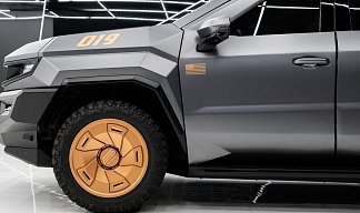 Rezvani Vengeance синего цвета 2024 года на 22 колёсах фото 4