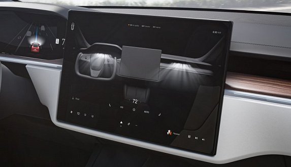 Пост в блоге «Первый взгляд на обновленный интерфейс в Tesla Model S Plaid | Блог Moscow Tesla Club»