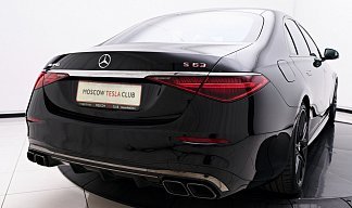Mercedes-Benz S-Class S 63 E AMG черного цвета 2025 года на 21 колёсах фото 5