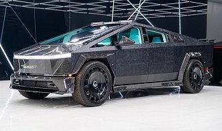 Tesla Cybertruck All-Wheel Drive Mansory Elongation черного цвета 2024 года фото 1
