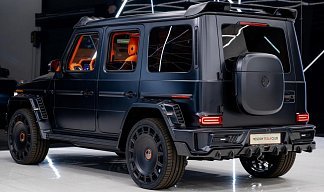 Mercedes-Benz Type G 580 E Mansory Tuning черного цвета 2025 года на 20 колёсах фото 5