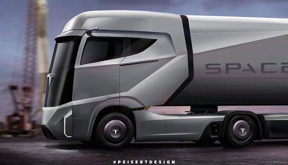 Пост в блоге «Тягач Tesla будет показан в сентябре, пикап и родстер немного позже | Блог Moscow Tesla Club»