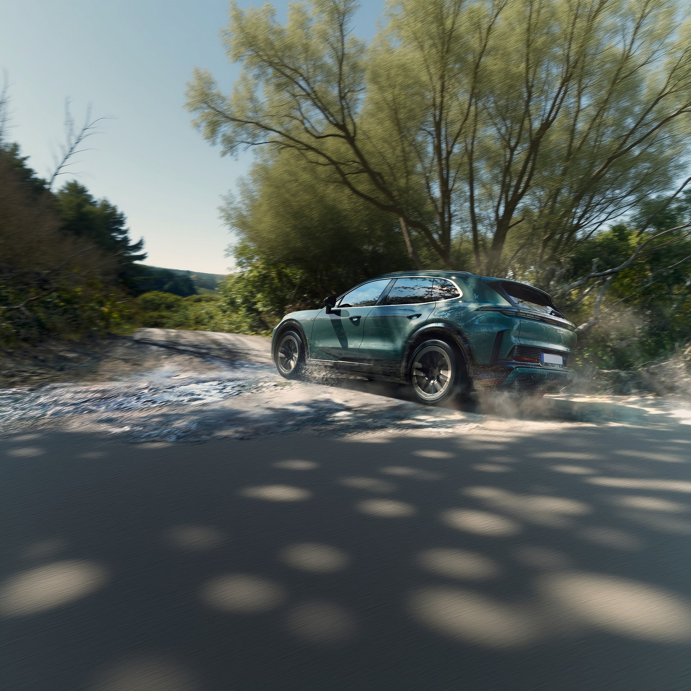 Автомобиль Porsche Cayenne Electric