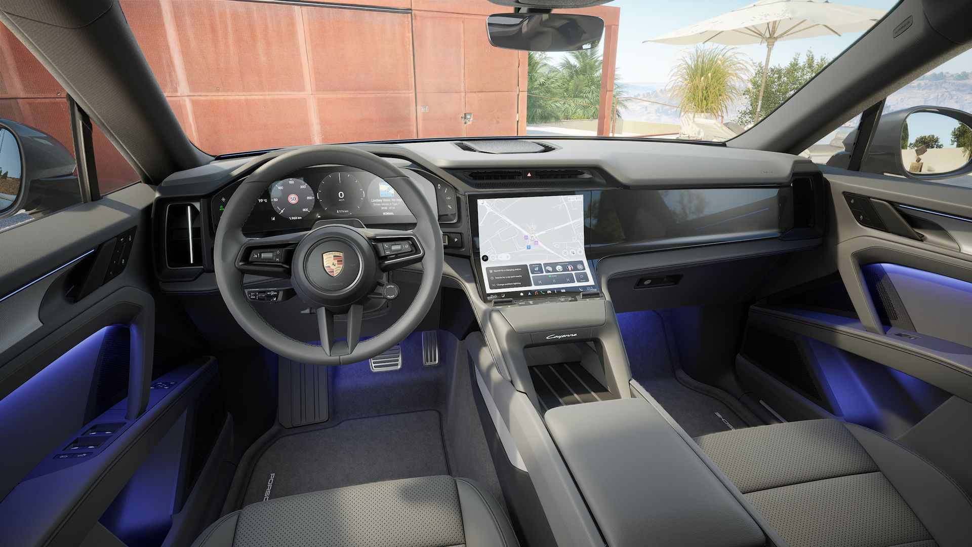 Фото Porsche Cayenne Electric (8 слайд)